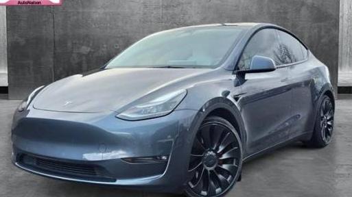 TESLA MODEL Y 2022 7SAYGDEF6NF404001 image